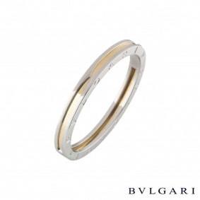 Bvlgari Steel & Yellow Gold B.zero1 Bracelet BR851334 Bvlgari Steel & Yellow Gold B.zero1 Bracelet BR851334